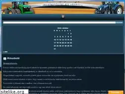 Sites similar to mezogepinfo.hu