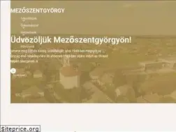 Sites similar to mezoszentgyorgy.hu