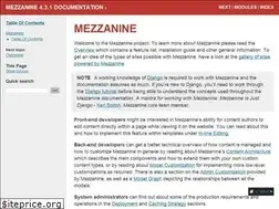 Sites similar to mezzanine.readthedocs.io
