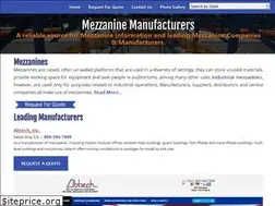 Sites similar to mezzaninemanufacturers.org