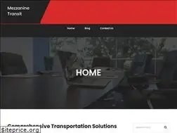 Sites similar to mezzaninetransit.com