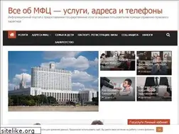 Sites similar to mfc-gosuslugi.com