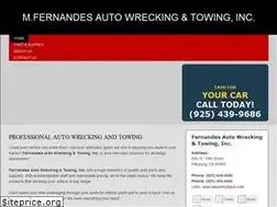 Sites similar to mfernandesautodismantlers.com