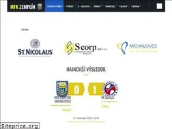 Sites similar to mfkzemplin.sk