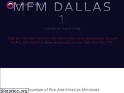 Sites similar to mfmdallastexas.com