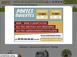 Sites similar to mfr-ste-bazeille.org