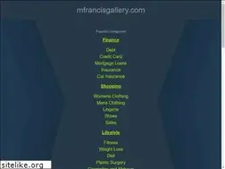 Sites similar to mfrancisgallery.com