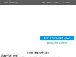 Sites similar to mfrtherapists.com