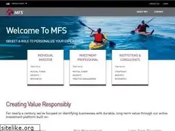 Sites similar to mfs.com