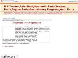Sites similar to mfspares.blogspot.com