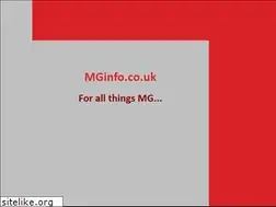 Sites similar to mginfo.co.uk