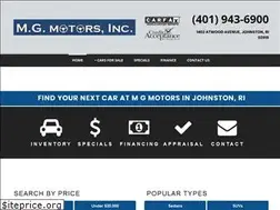 Sites similar to mgmotorsinc.com