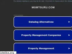 Sites similar to mgmtguru.com