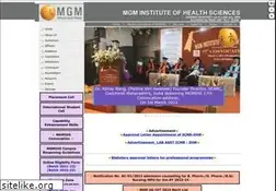 Sites similar to mgmuhs.com