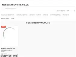 Sites similar to mgrovergenuine.co.uk