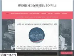 Sites similar to mgs-schwelm.de