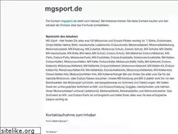 Sites similar to mgsport.de