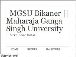 Sites similar to mgsuexam.in