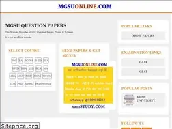 Sites similar to mgsuonline.com