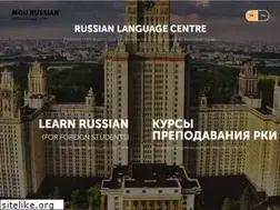 Sites similar to mgu-russian.com