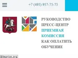 Sites similar to mguu.ru