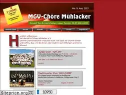 Sites similar to mgv-choere.de