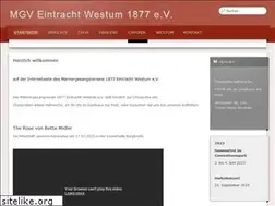 Sites similar to mgv-westum.de