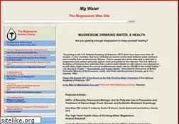 Sites similar to mgwater.com