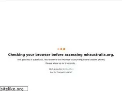 Sites similar to mhaustralia.org