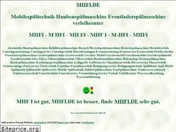 Sites similar to mhfi.de
