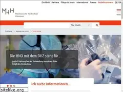 Sites similar to mhh-hno.de