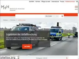 Sites similar to mhh-unfallforschung.de