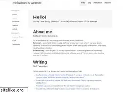 Sites similar to mhlakhani.com