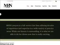 Sites similar to mhnlawyers.com