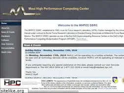 Sites similar to mhpcc.hpc.mil