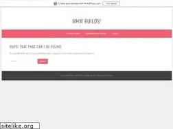 Sites similar to mhwbuilds.wordpress.com