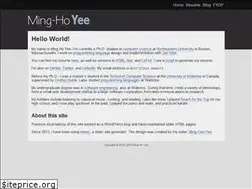 Sites similar to mhyee.com