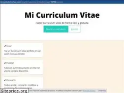Sites similar to mi-curriculum-vitae.com