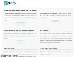 Sites similar to mi-rfc.com.mx