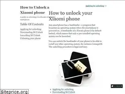 Sites similar to mi-unlocking-guide.readthedocs.io