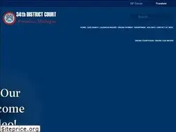 Sites similar to mi34thdistrictcourt.com