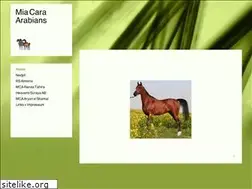 Sites similar to mia-cara-arabians.de