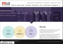 Sites similar to mia-uk.org