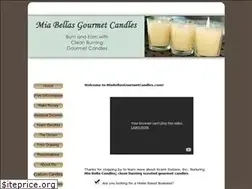 Sites similar to miabellasgourmetcandles.com