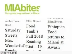 Sites similar to miabites.com
