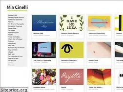 Sites similar to miacinelli.com