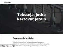 Sites similar to miadesign.fi