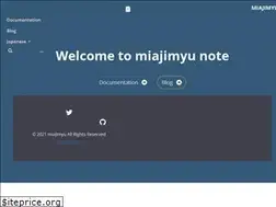 Sites similar to miajimyu.com