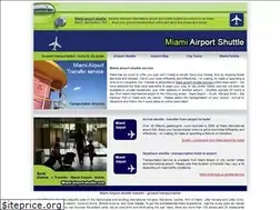 Sites similar to miami-airport-shuttle.com