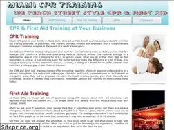Sites similar to miami-cpr.com